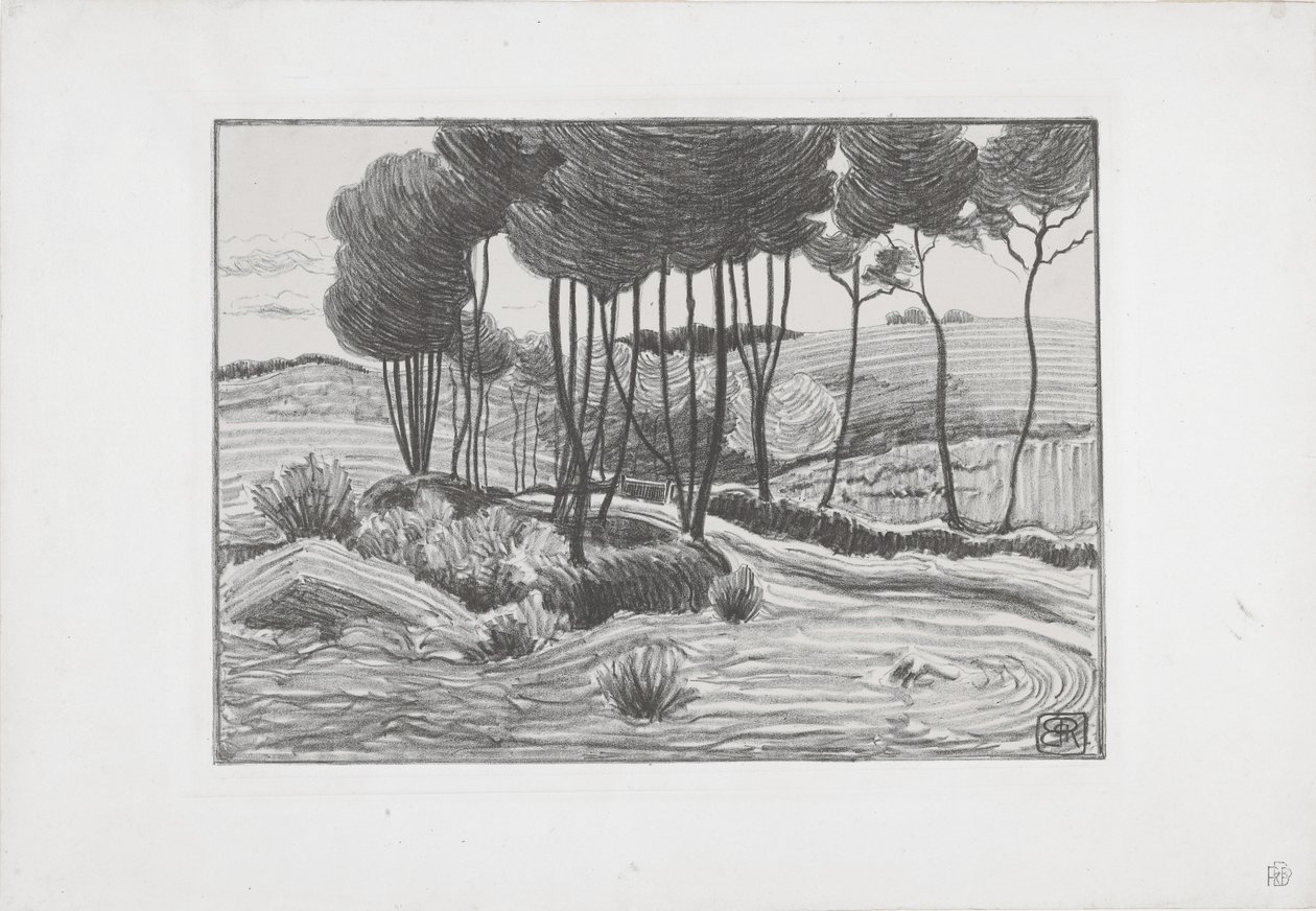 Poplene av Robert Polhill Bevan