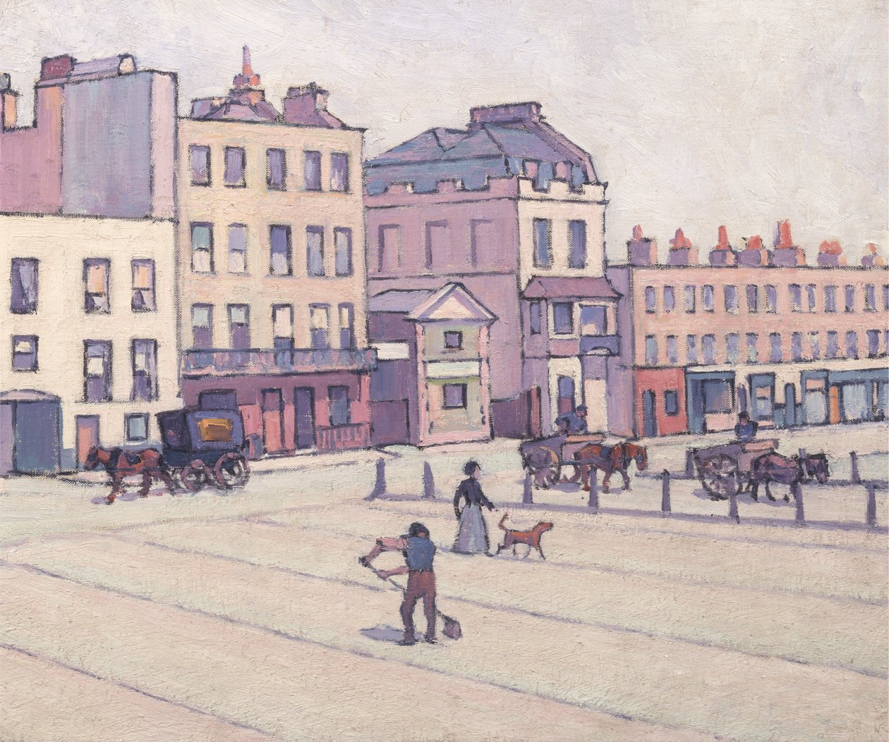 The Weigh House, Cumberland Market av Robert Polhill Bevan