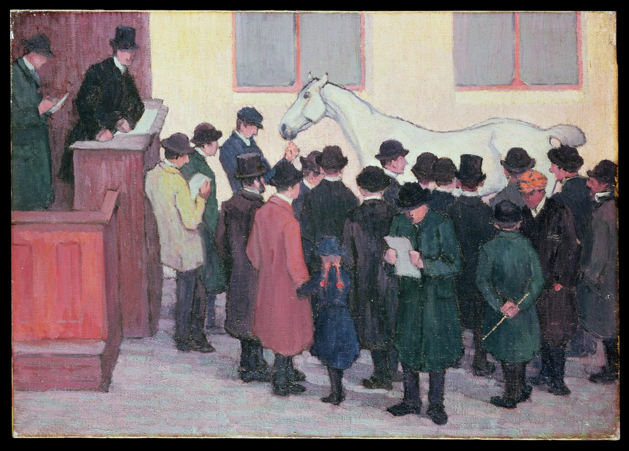 Under hammeren (se også 68797) av Robert Polhill Bevan