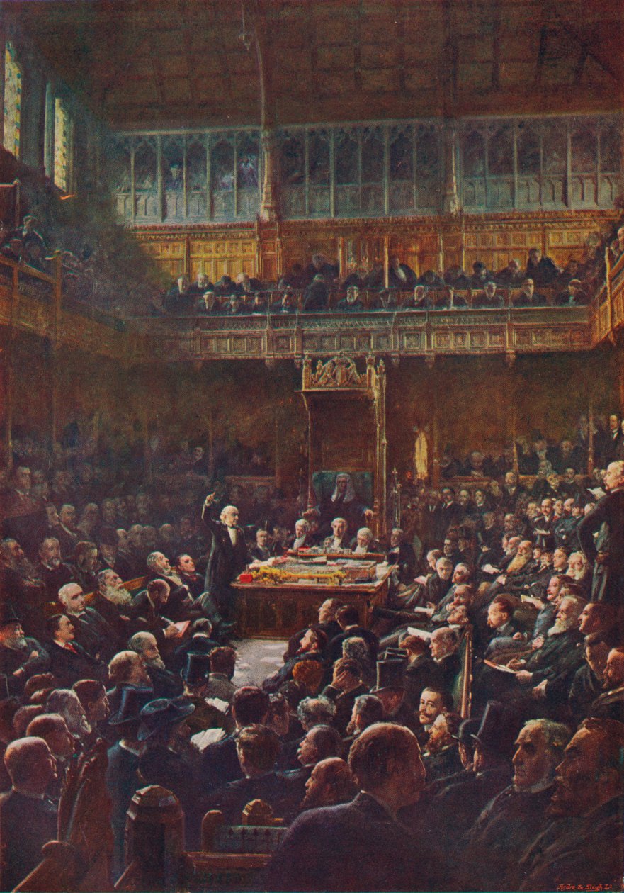 Underhuset, 13. februar 1893 1906 av Robert Ponsonby Staples