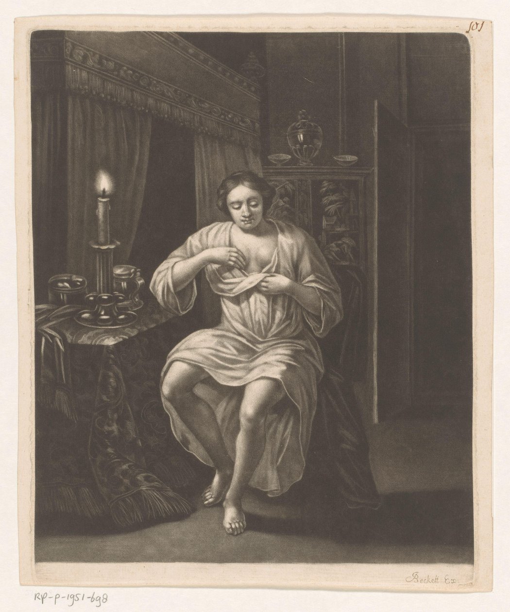 stelle kvinne av Robert Robinson (attributed to)