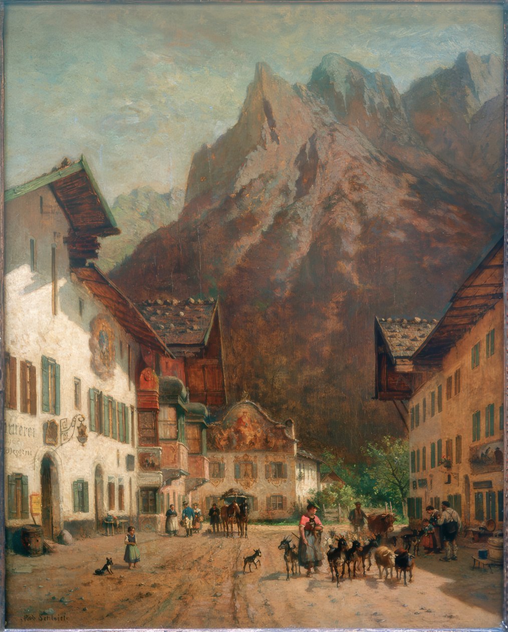 Hus i Mittenwald av Robert Schleich