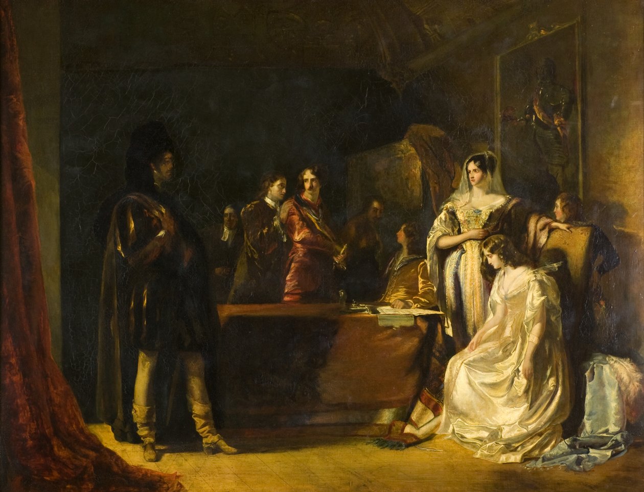 The Bride of Lammermoor, ca. 1831 (olje på lerret) av Robert Scott Lauder