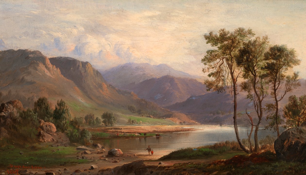 Loch Long, 1867. av Robert Seldon Duncanson