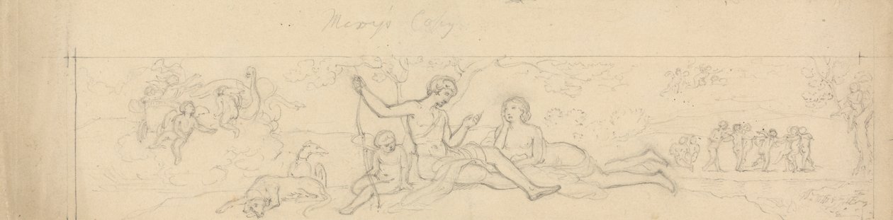Allegorisk scene av Robert Smirke