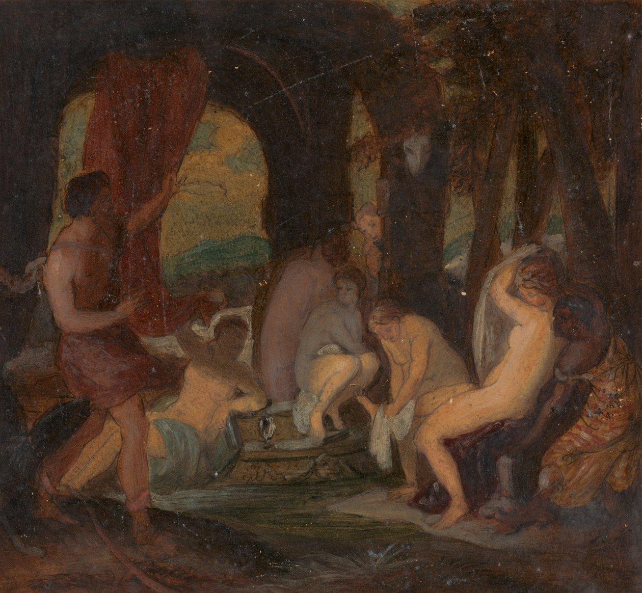 Diana og Actaeon av Robert Smirke