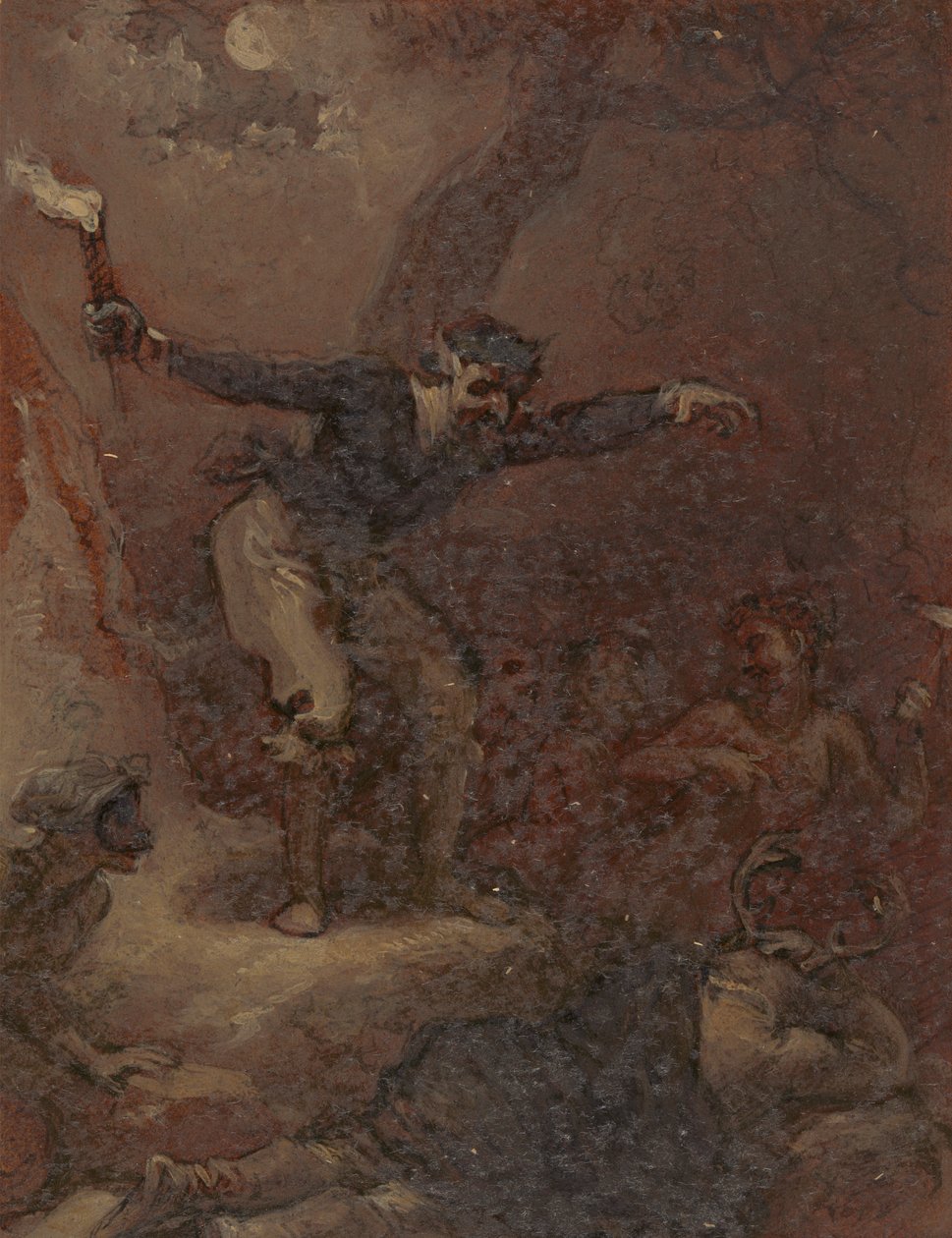 Falstaff ved Hernes Eik av Robert Smirke