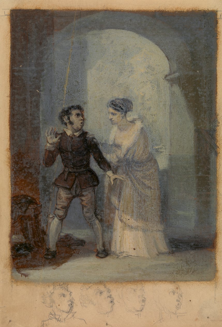Katherina og Grumio av Robert Smirke