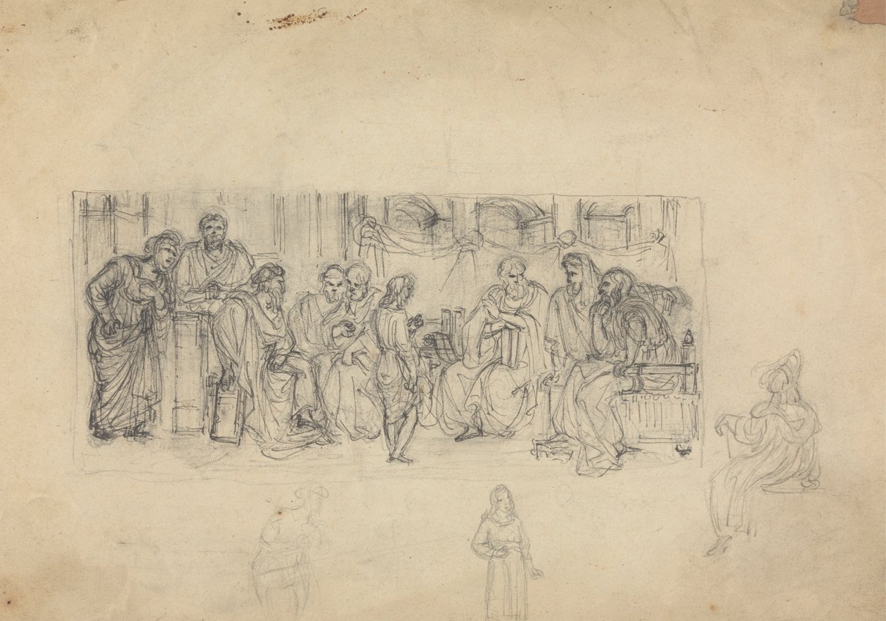 Scene fra Shakespeares, Romeo og Julie av Robert Smirke