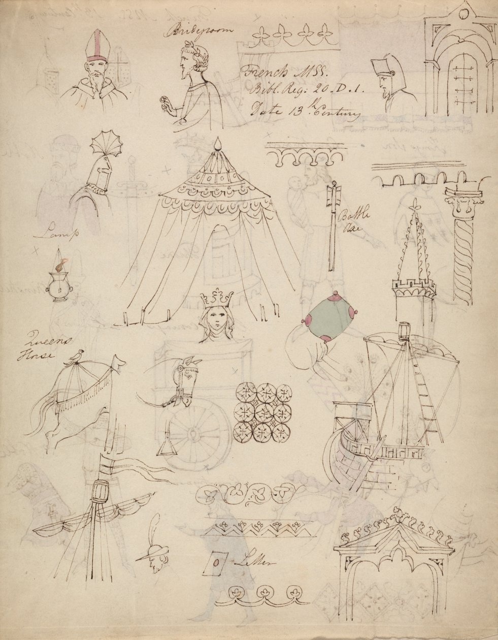 Studier fra et fransk MSS bibelregister av Robert Smirke