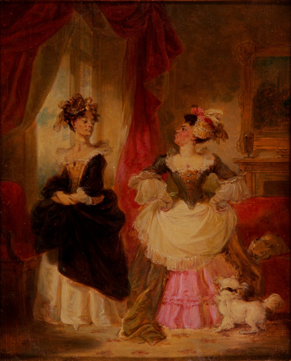 Rivalene, c1827 av Robert Smirke