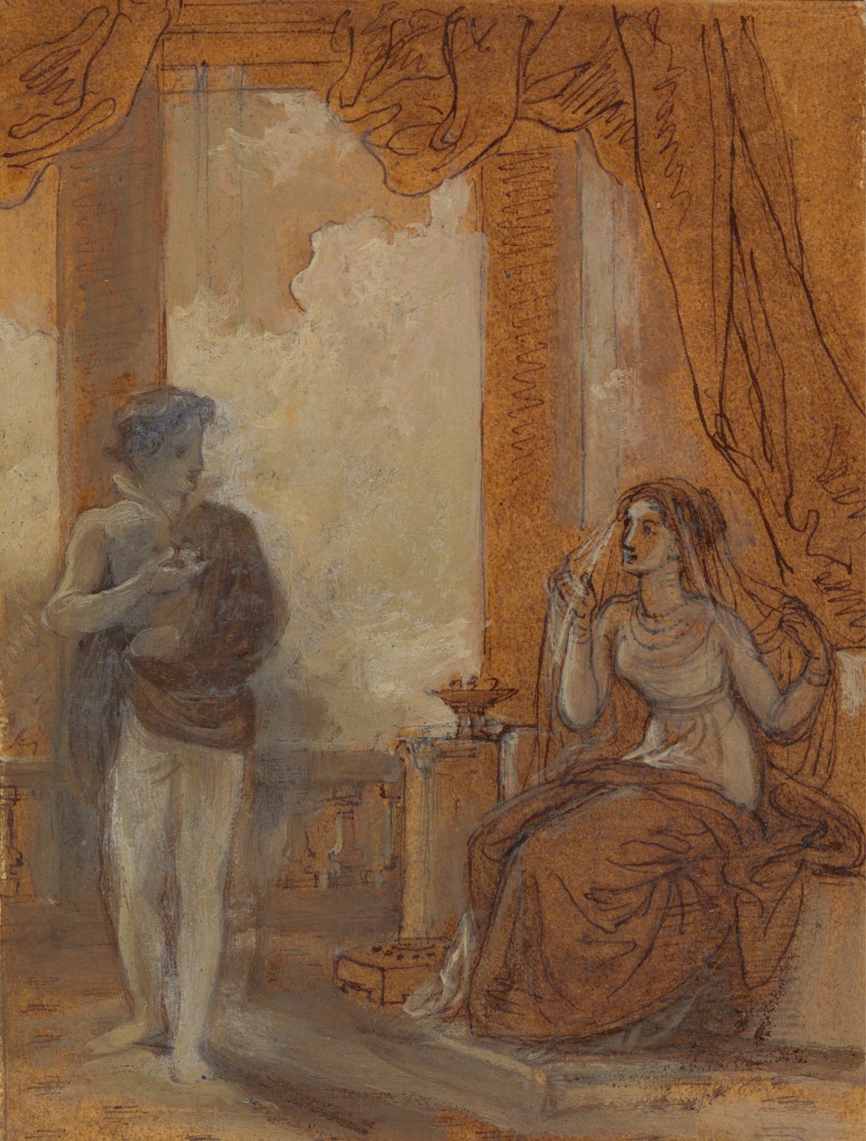 Viola og Olivia av Robert Smirke
