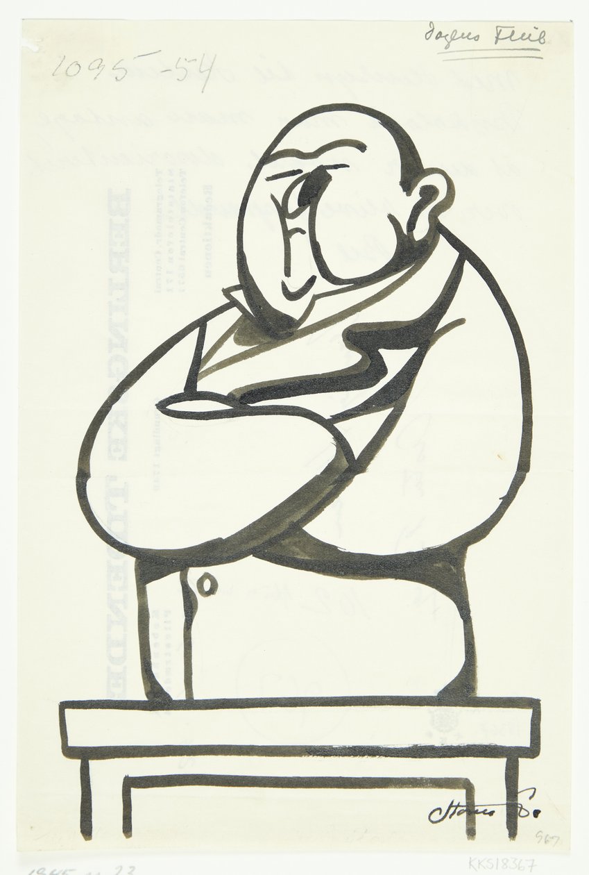 Ark for "Dagens flue" av Robert Storm Petersen