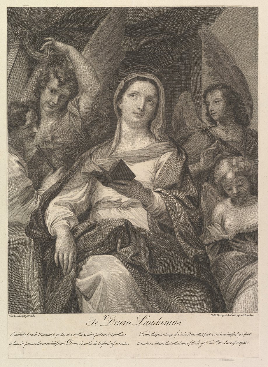 Vi priser Te Deum, 1765-69. av Robert Strange