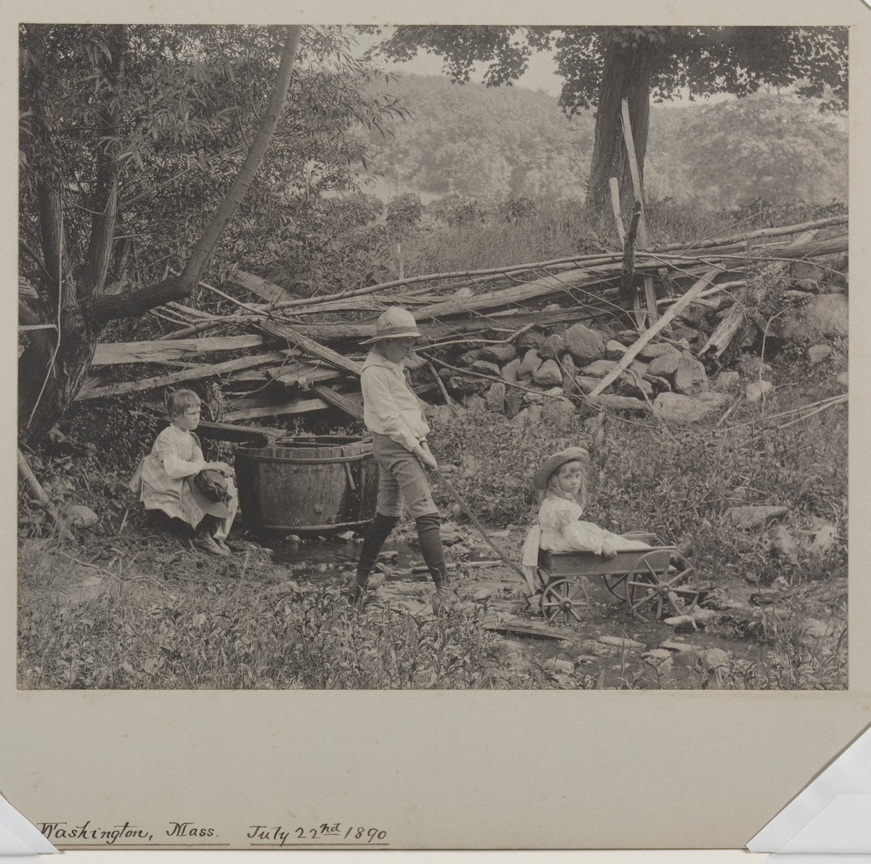 Mount Washington, Massachusetts, 22. juli 1890, 1890. av Robert Stuart Redfield