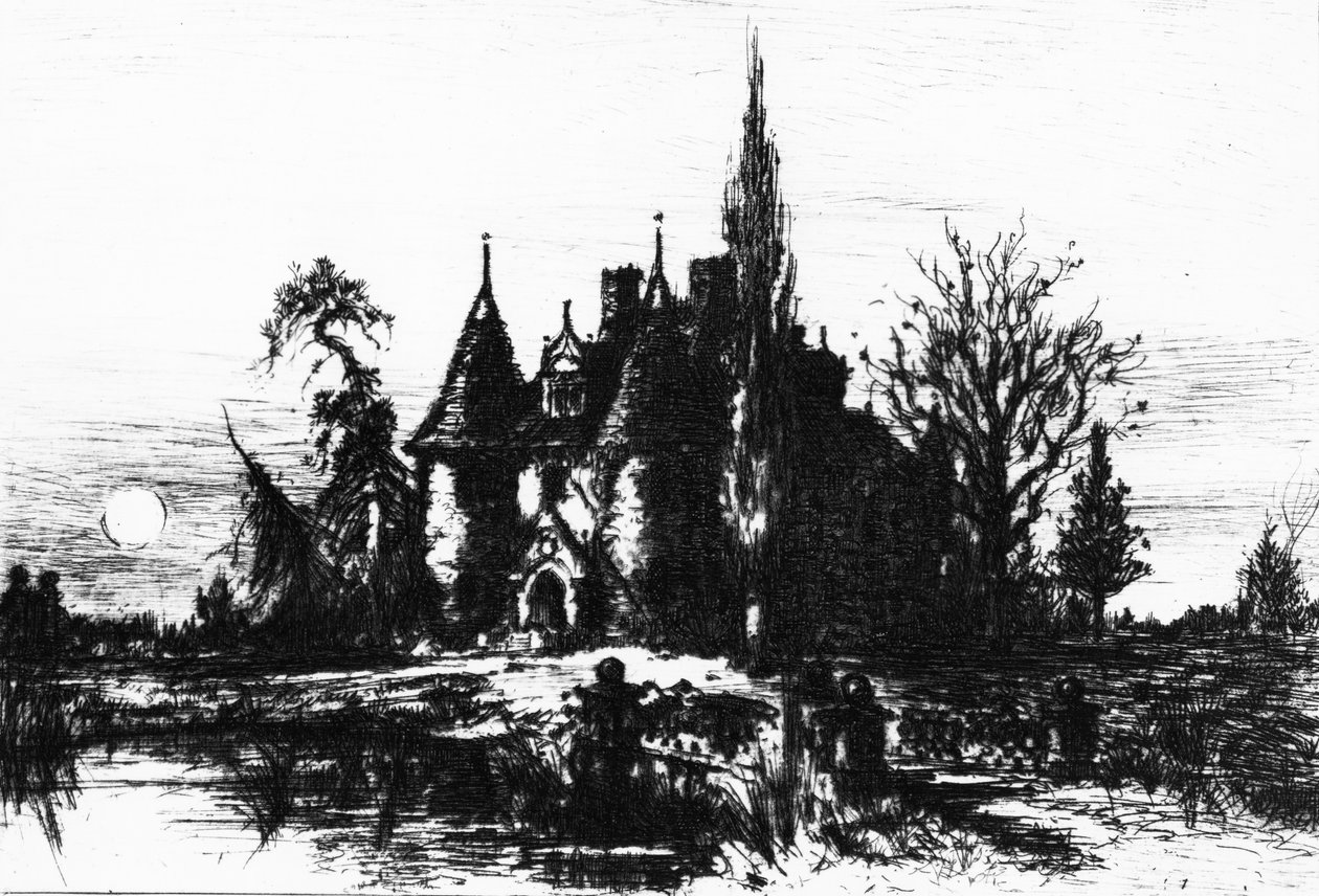 The House of Usher, illustrasjon fra 