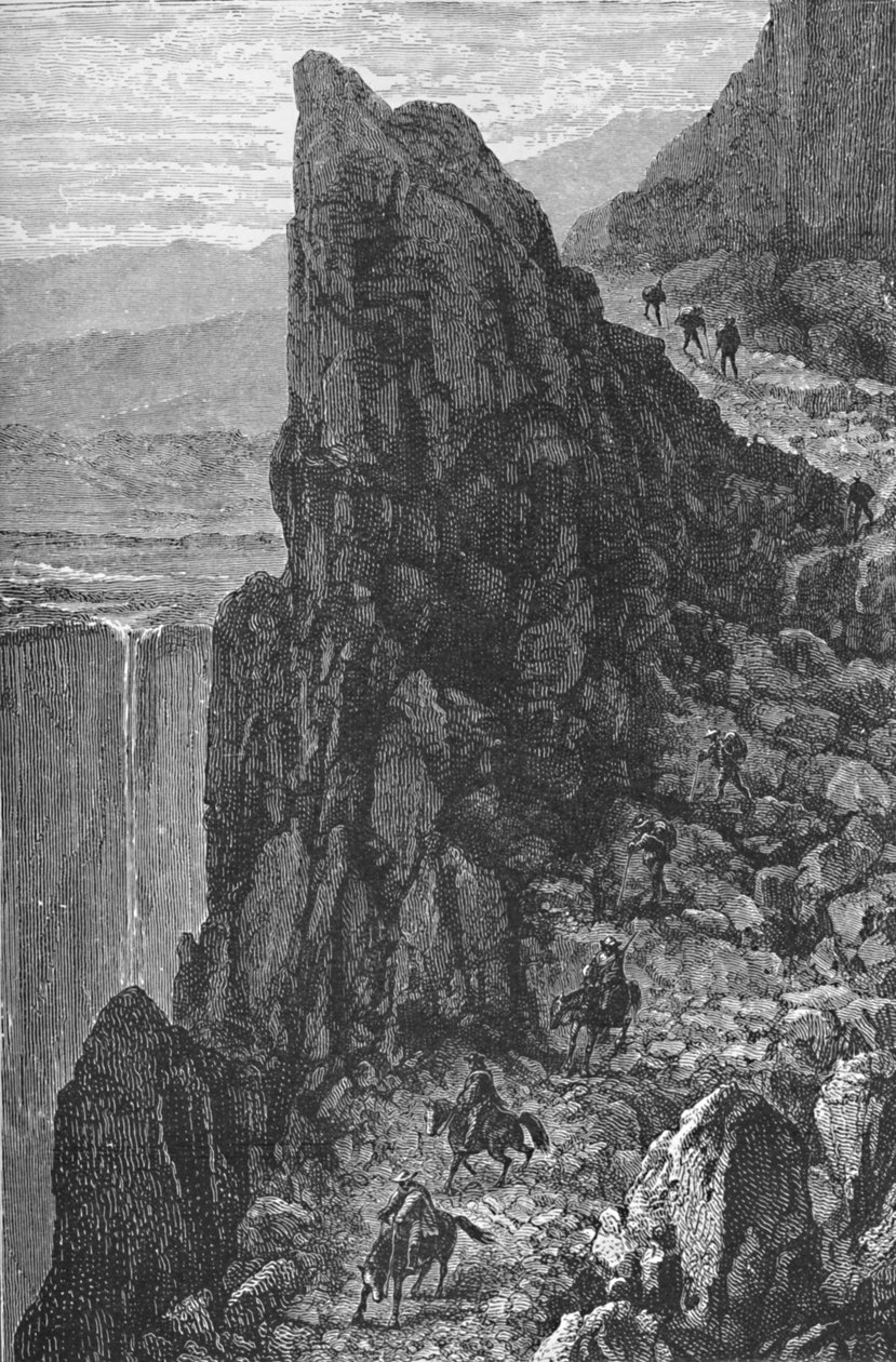 Reiser i Andesfjellene, c1885, 1890 av Robert Taylor Pritchett