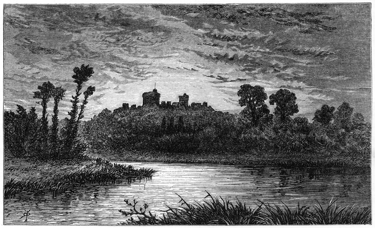 Windsor, fra East Approach, 1880. av Robert Taylor Pritchett