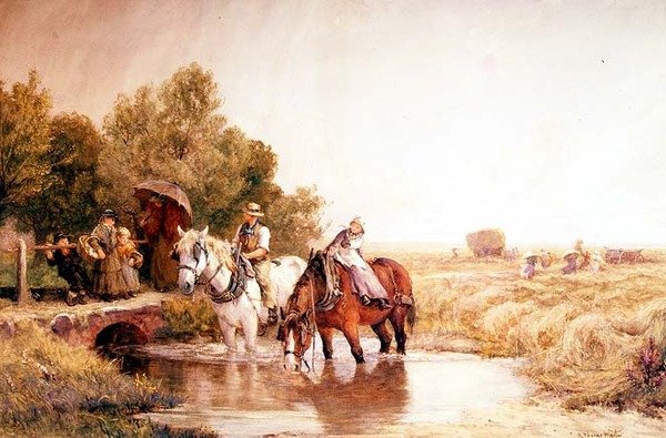 Høtid mellom bygene av Robert Thorne Waite