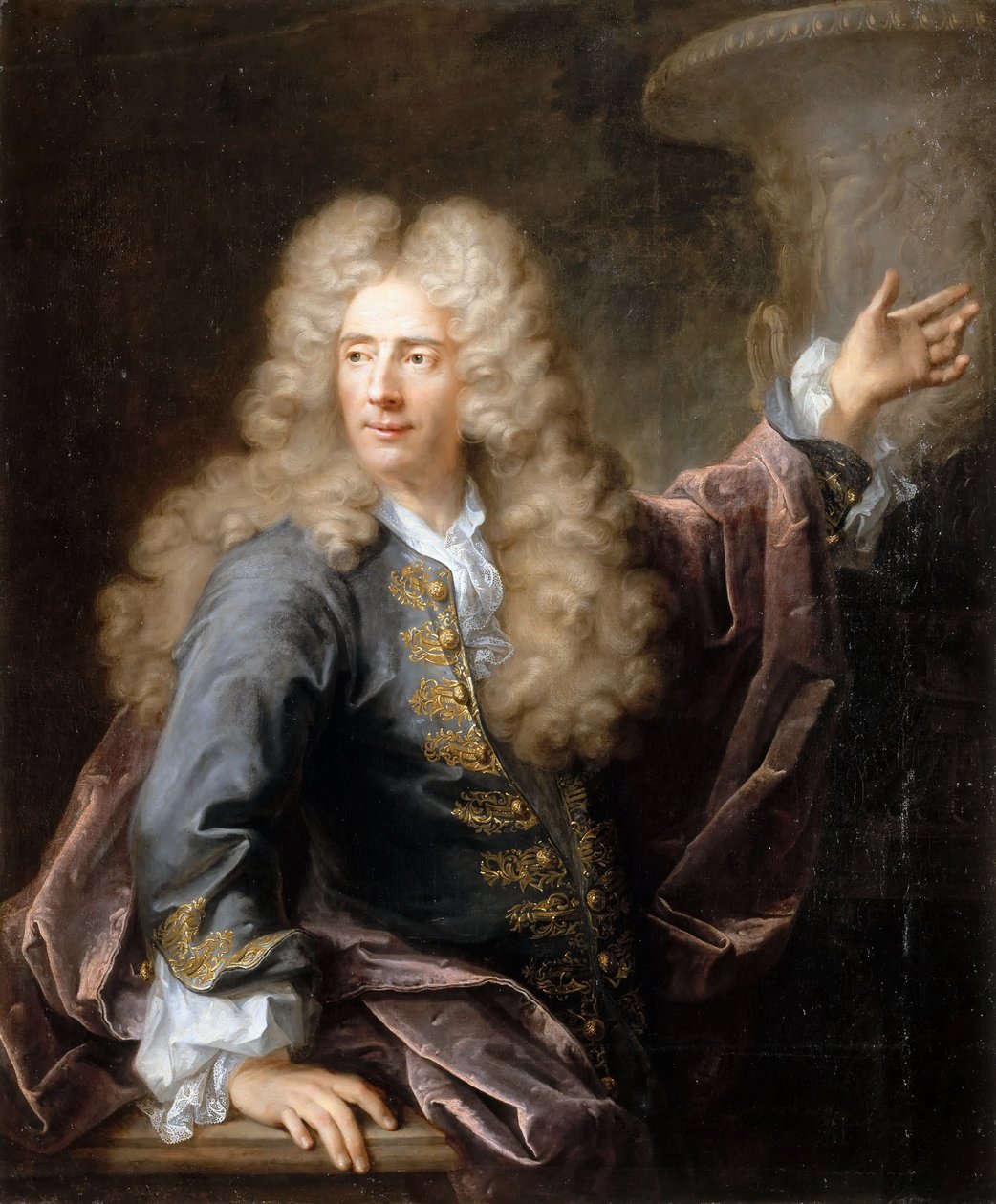 Portrett av billedhuggeren Jean Cornu 1650-1715 av Robert Tournieres