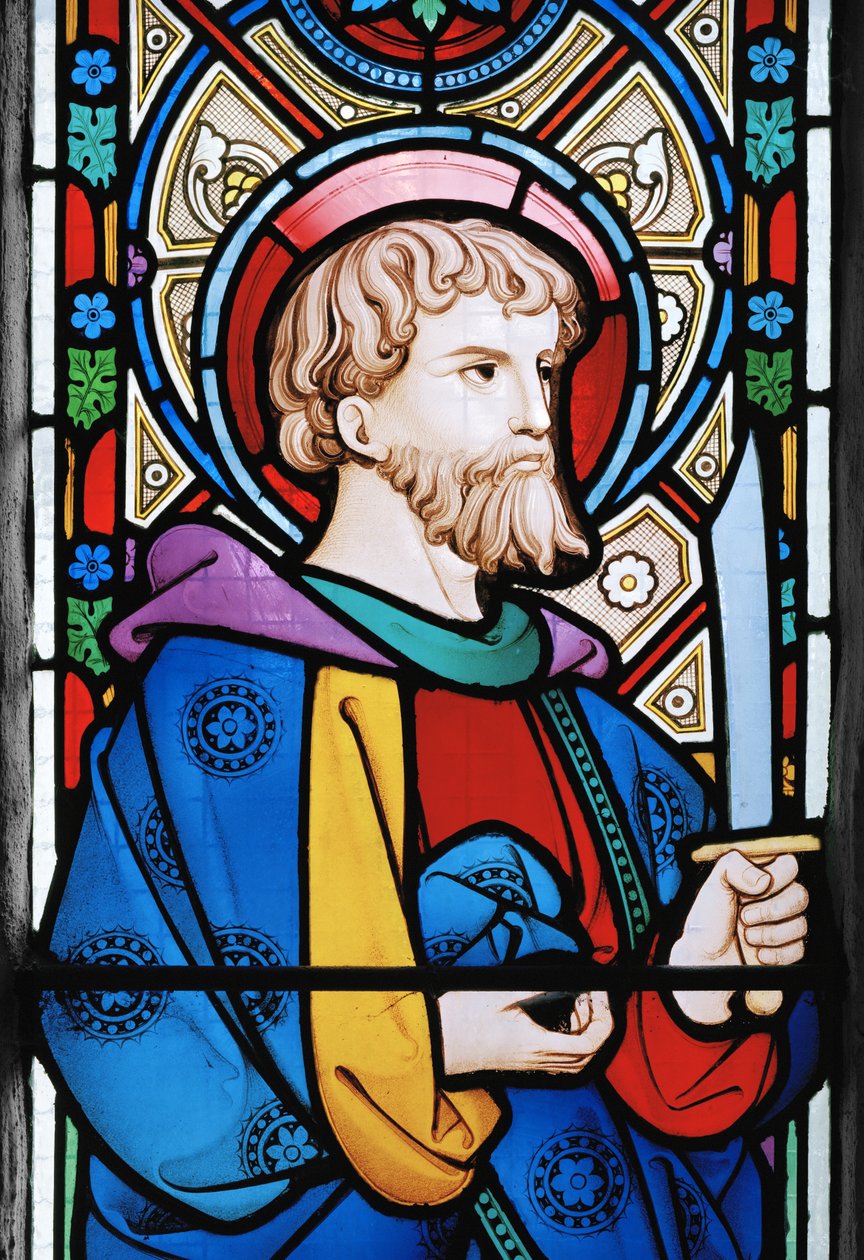 St. Bartholomew, 1862 (farget glass) av Robert Turnill Bayne