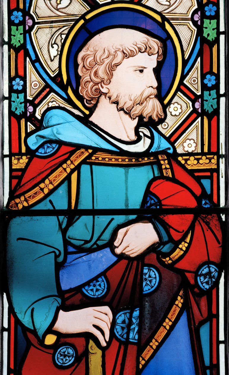 St Jacob, 1862 (farget glass) av Robert Turnill Bayne