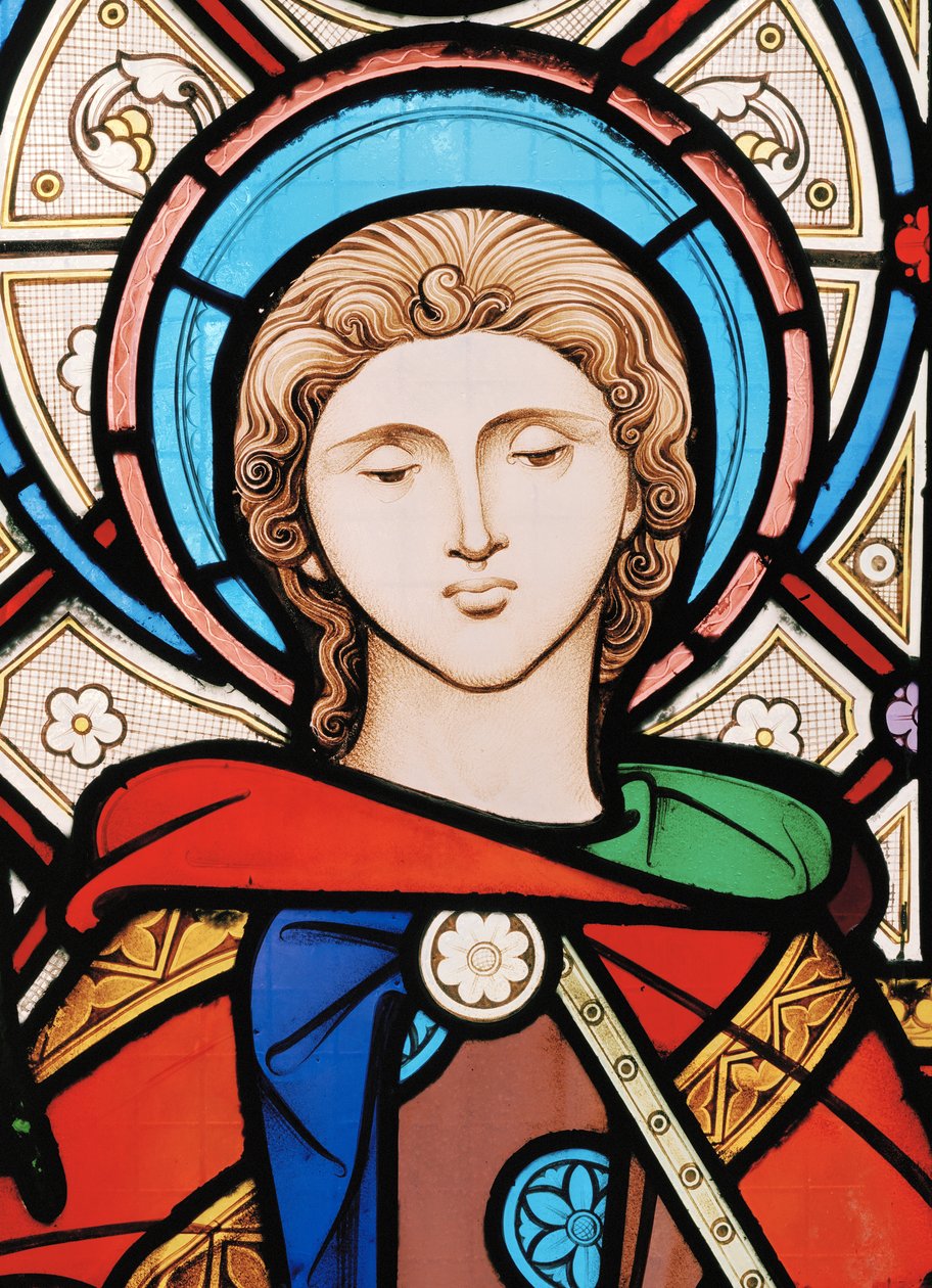 St John, 1862 (farget glass) av Robert Turnill Bayne