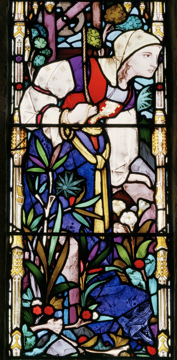 Woman of the Bible, ca. 1866 (farget glass) av Robert Turnill Bayne