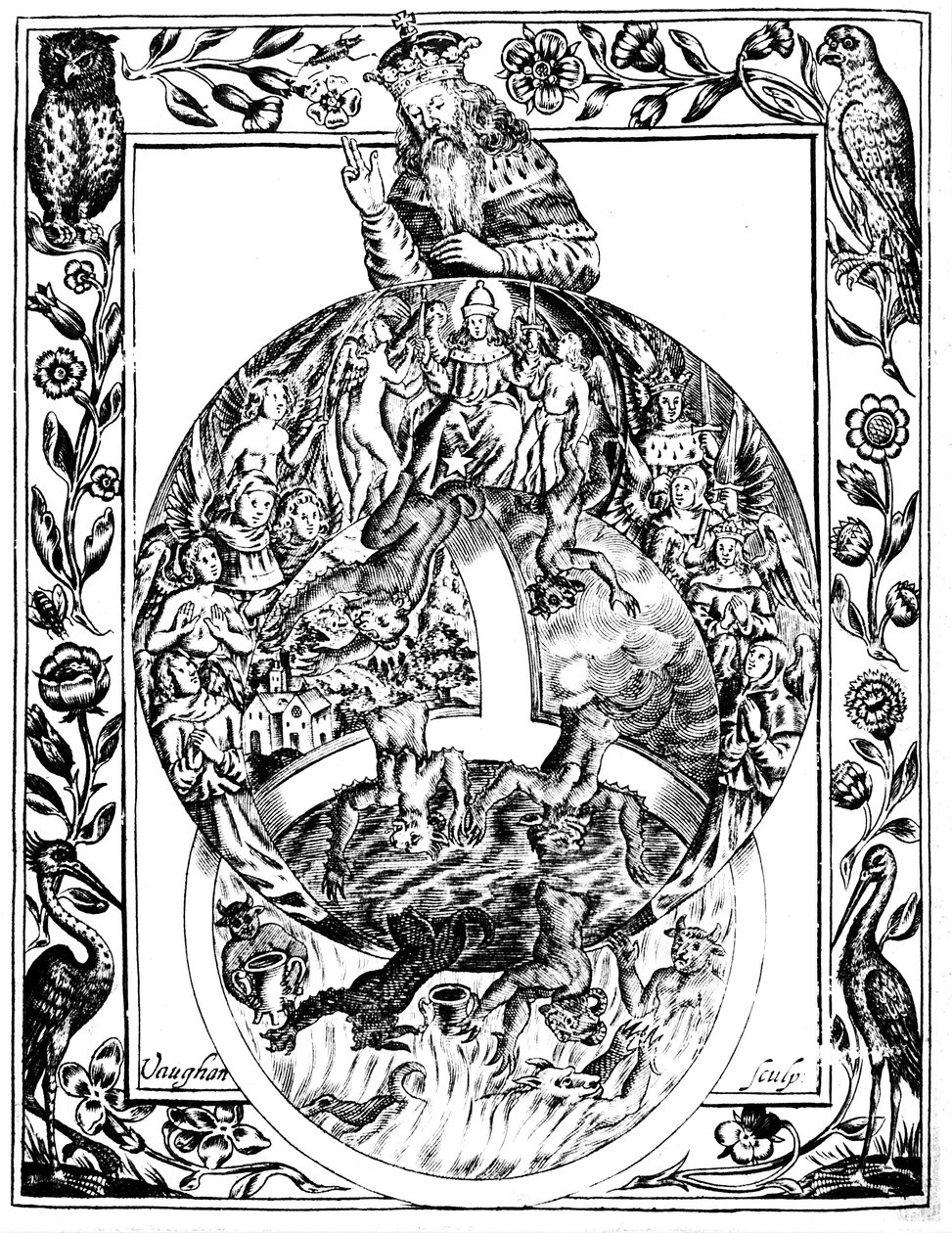 Kirkens hierarki, 1652 av Robert Vaughan