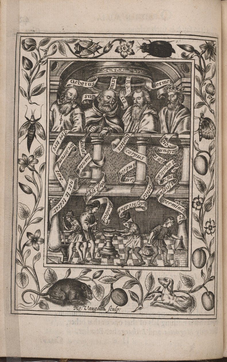 British Chemical Theatre, 1652 av Robert Vaughan