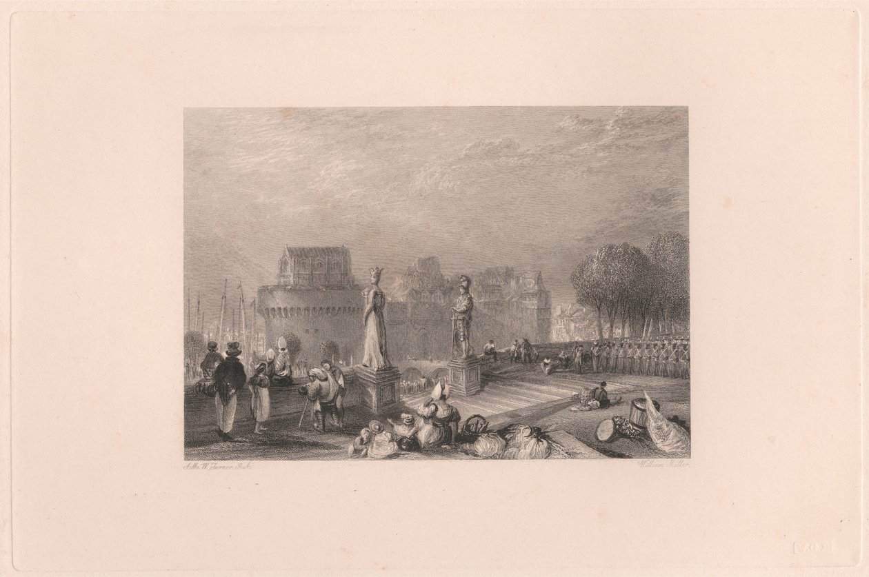 Nantes slott av Robert Wallis