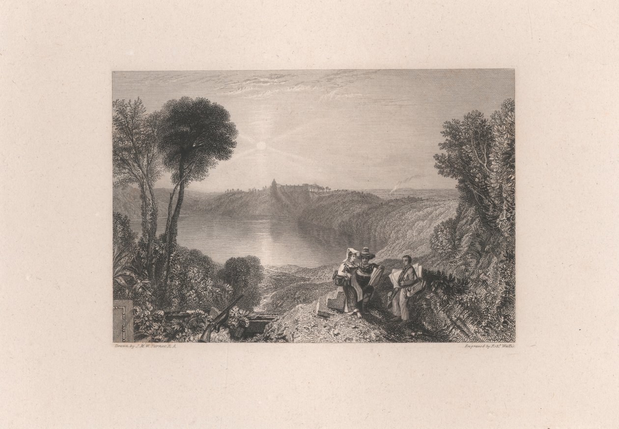 Albanosjøen av Robert Wallis