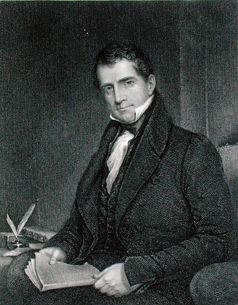 Theodoric Romeyn Beck (1791-1855) gravert av John Francis Eugene Prud