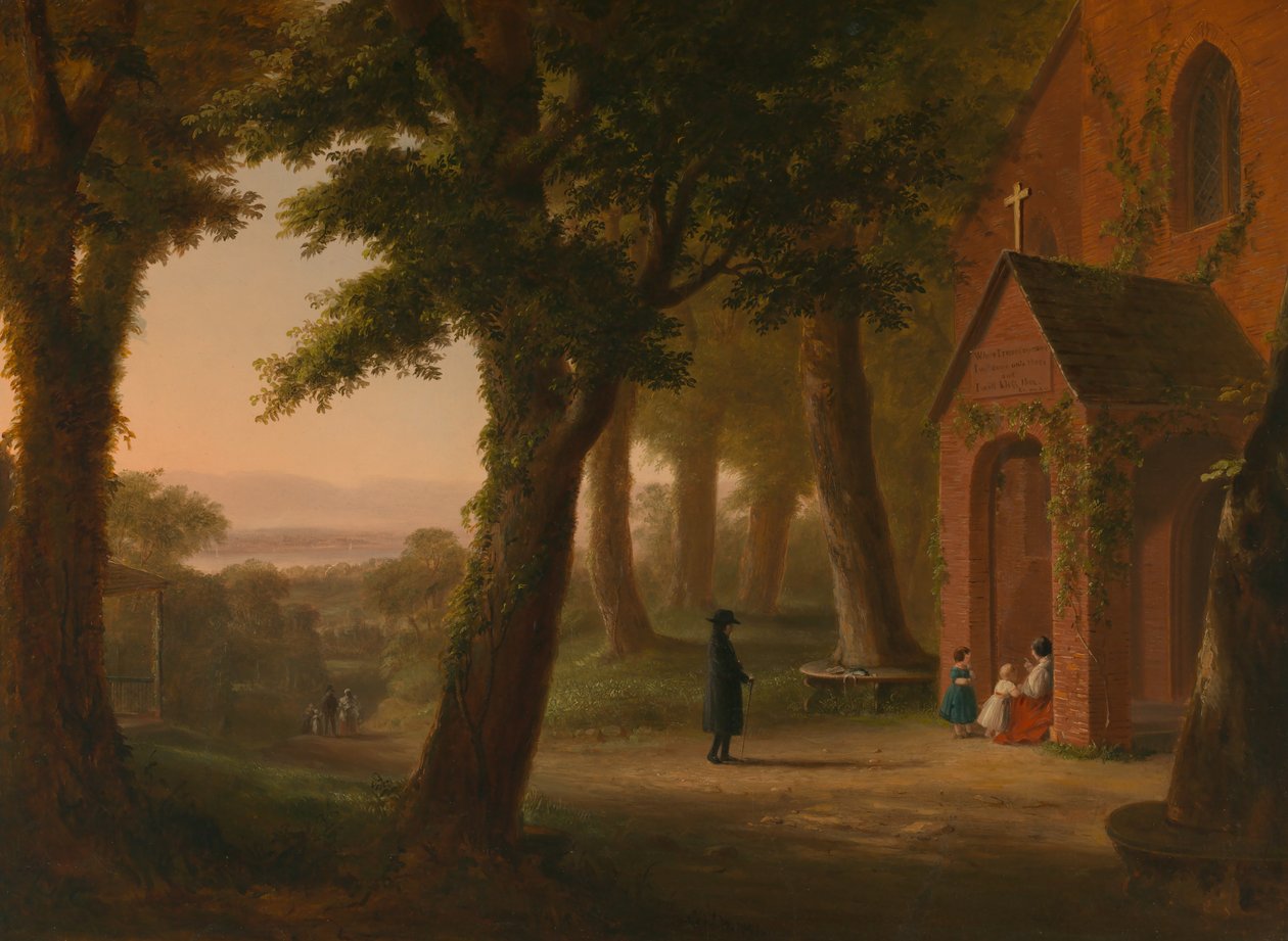 De hellige uskyldiges kirke, Highland Falls, New York av Robert Walter Weir