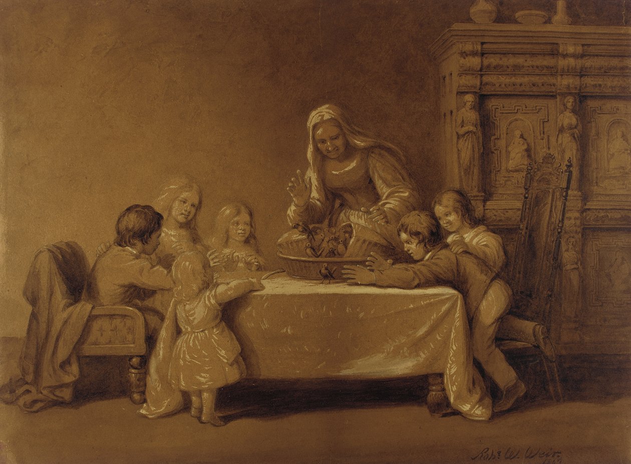 Familiegruppe av Robert Walter Weir