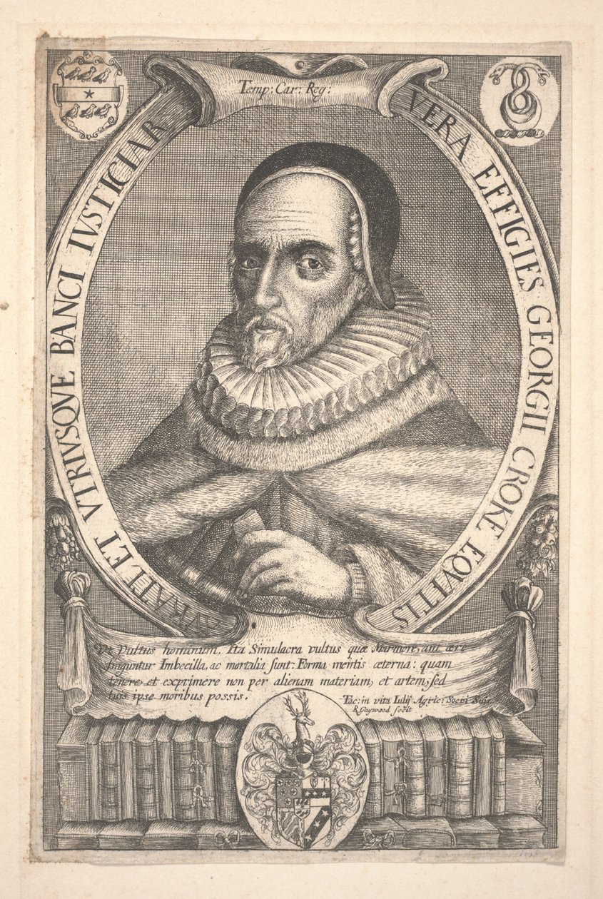 Sir George Croke (etsing) av Robert White
