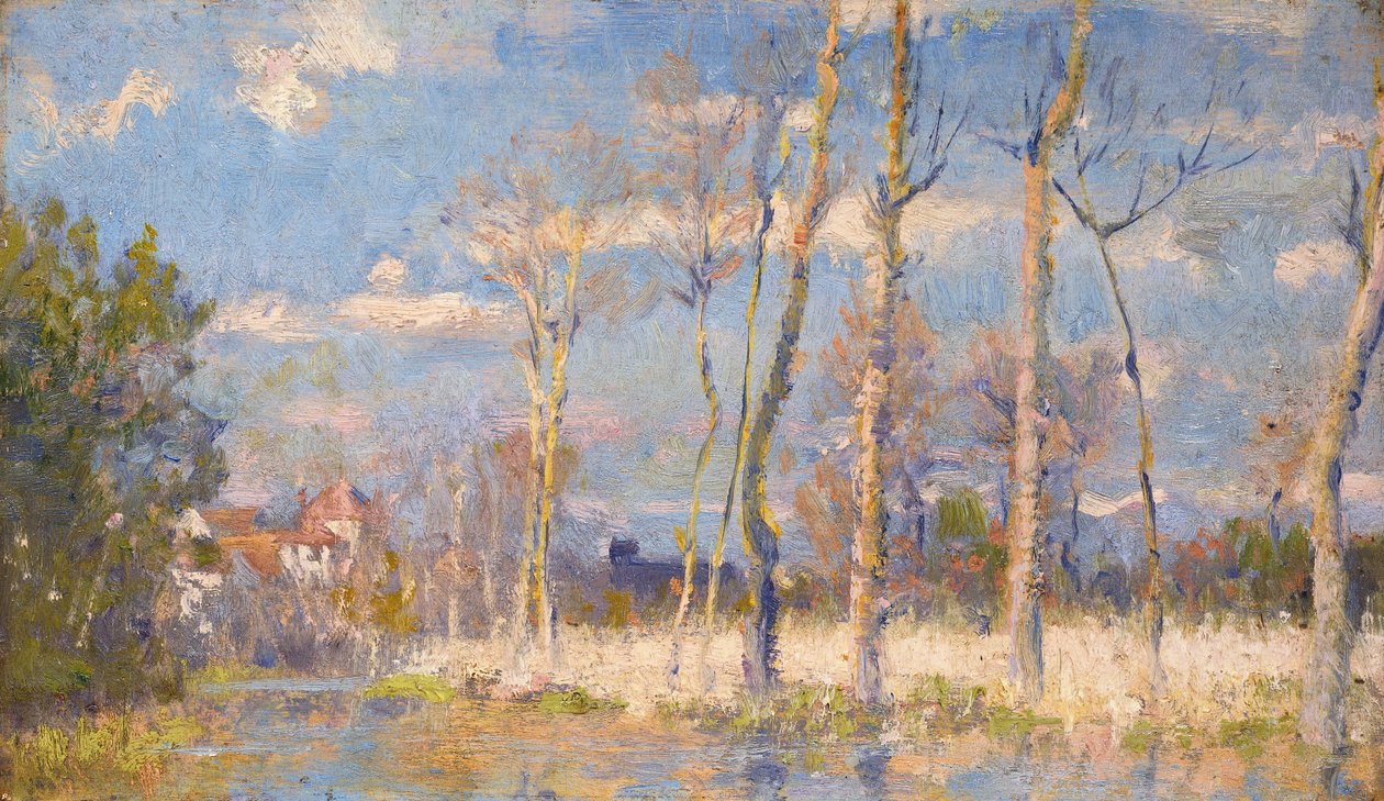 Vårens tidlige dager av Robert William Vonnoh