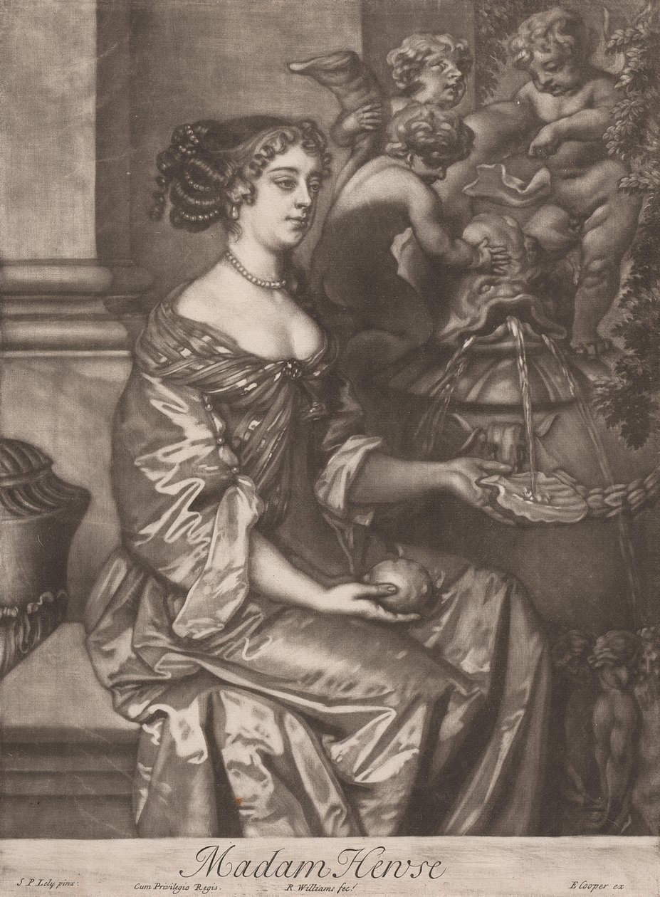 Madam Hewse (Margaret Hughes) av Robert Williams