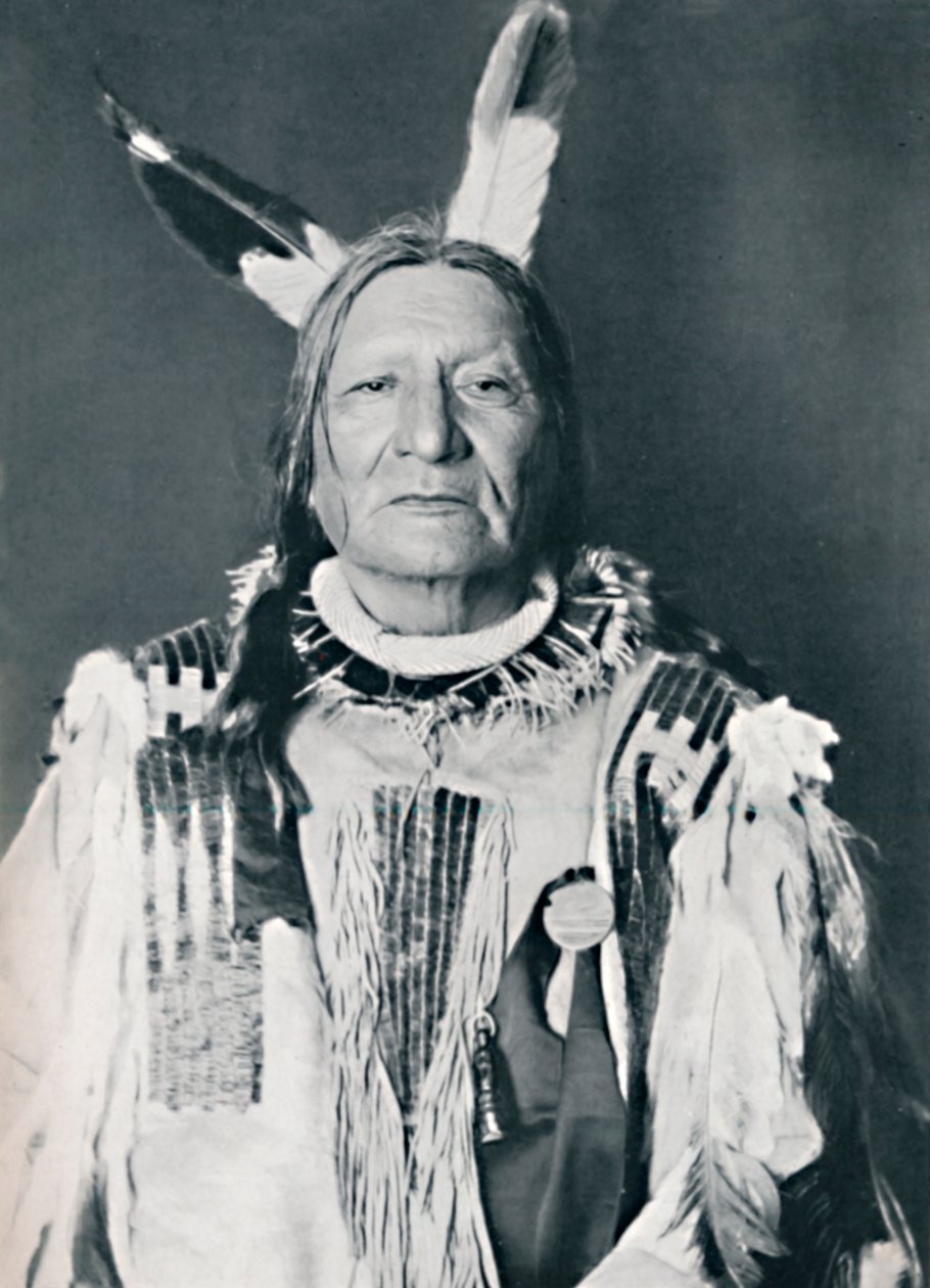 En Sioux-sjef, 1912 av Robert Wilson Shufeldt