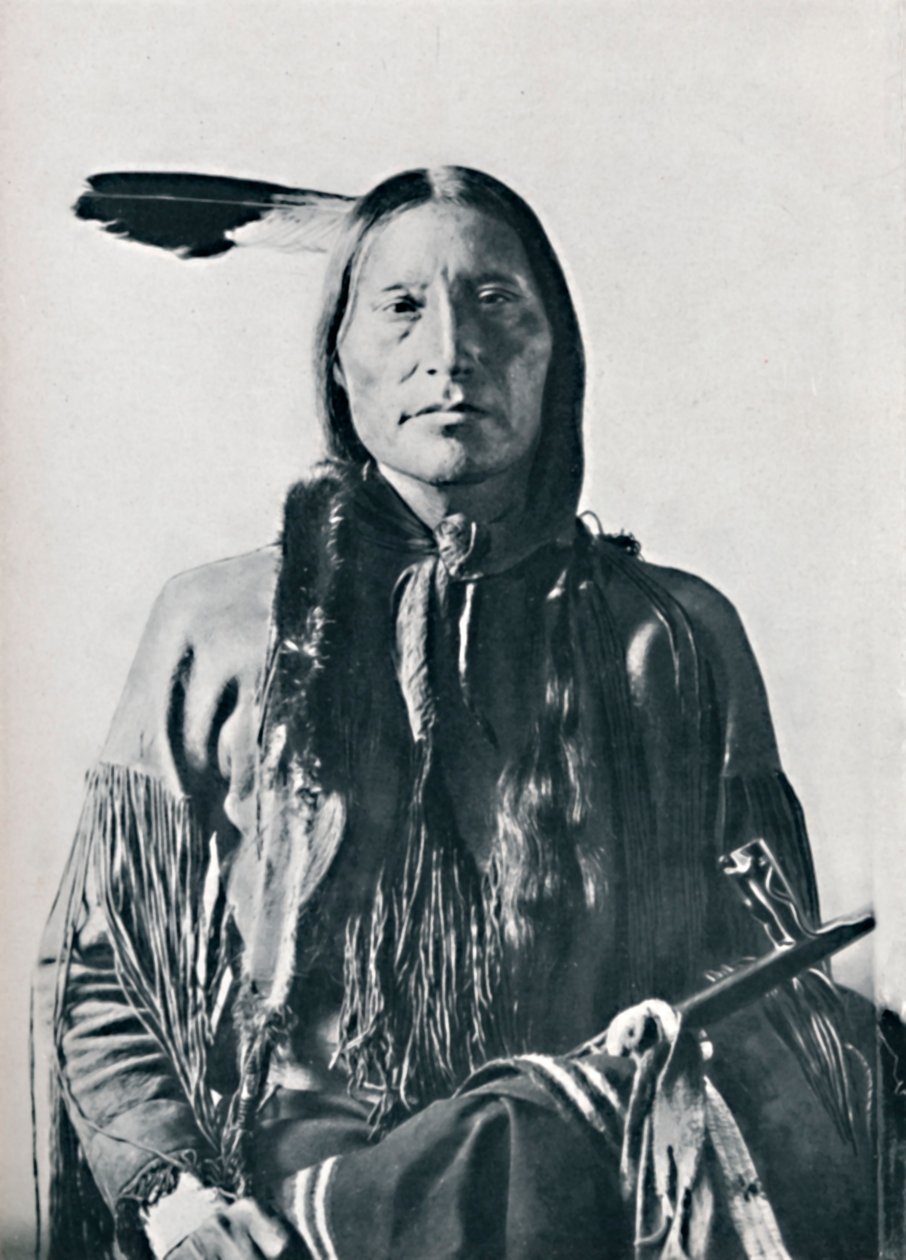 En Algonquin-indianer, 1912 av Robert Wilson Shufeldt