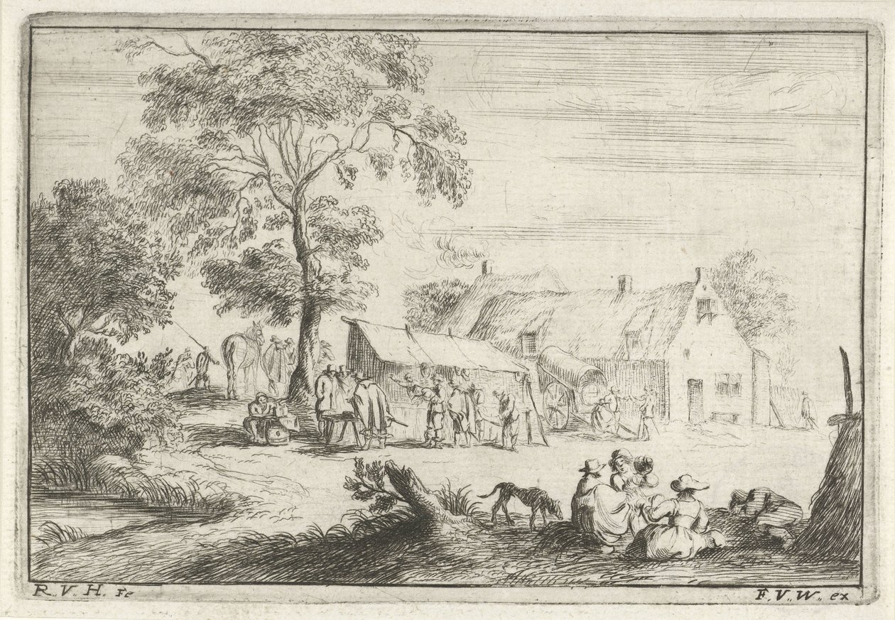 Telt til en gård Ulike leire (serietittel) av Robert van den Hoecke