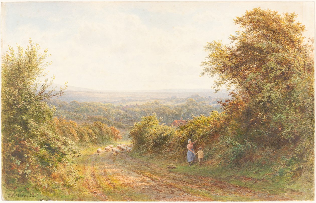Squirrel Lane, nær Magham Down, Sussex av Roberto Angelo Kittermaster Marshall