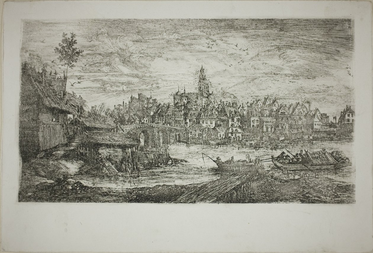 By med steinbro av Rodolphe Bresdin