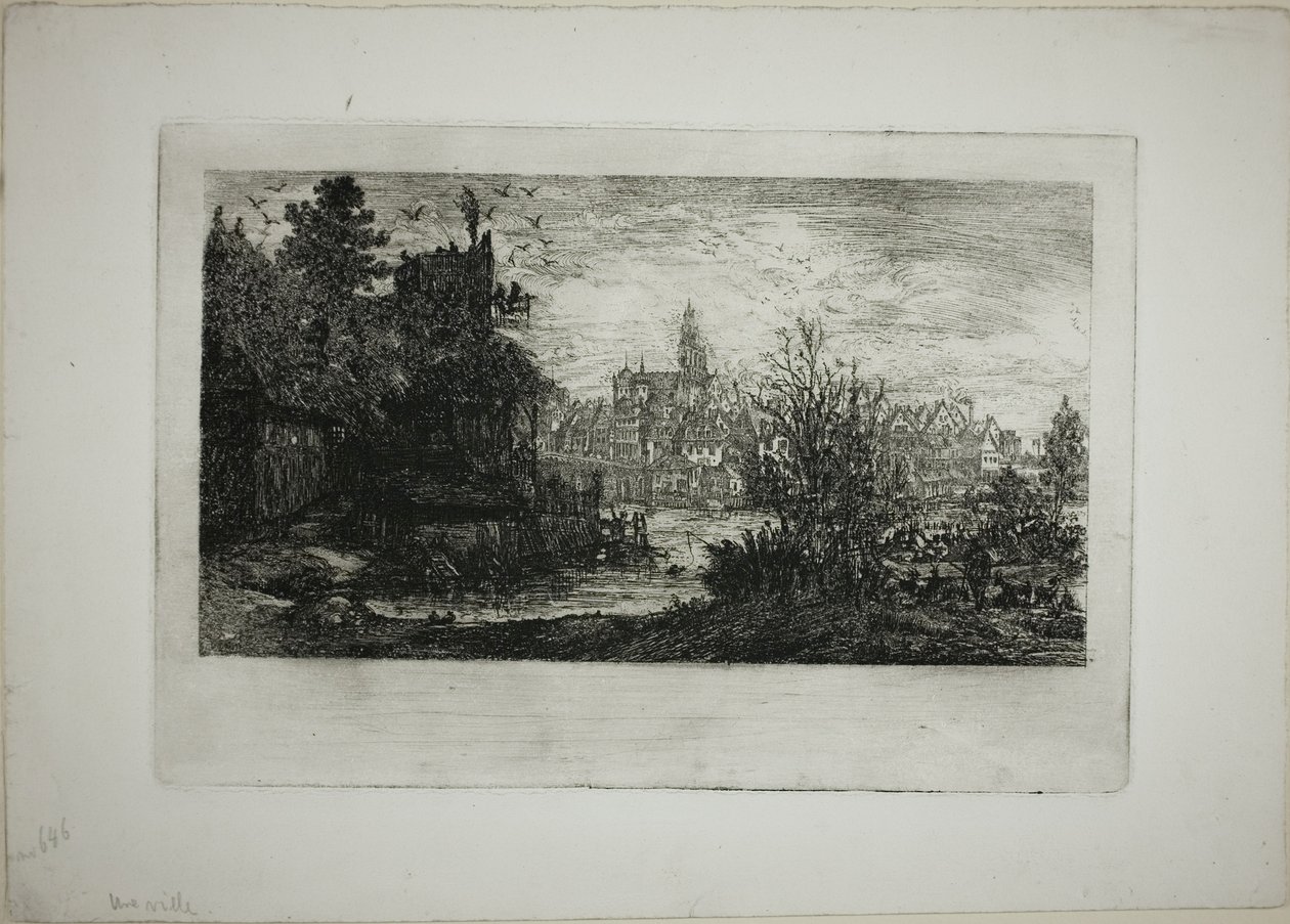 By med steinbro av Rodolphe Bresdin