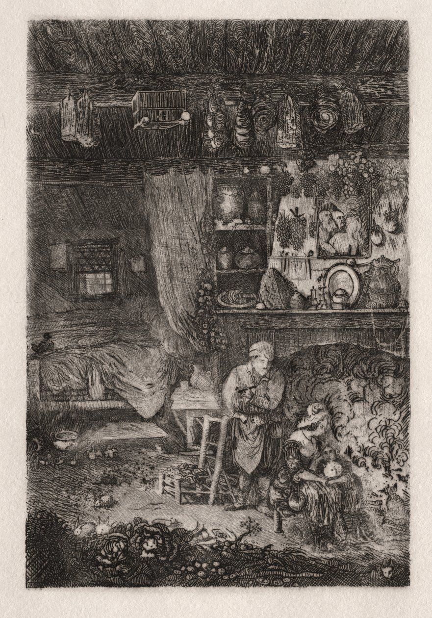 flamsk interiør av Rodolphe Bresdin