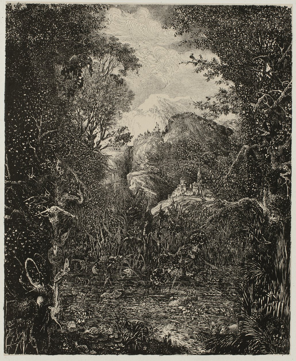Byene hinsides myra av Rodolphe Bresdin