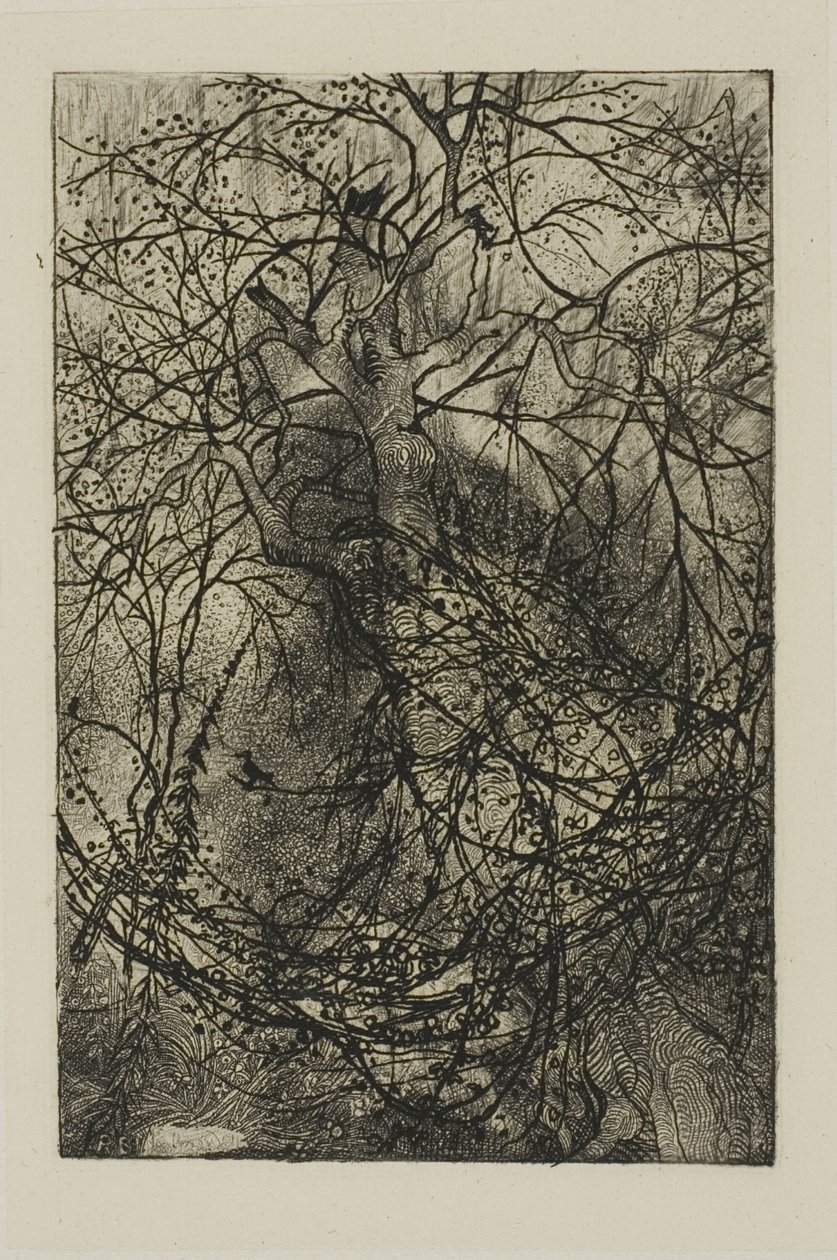 Tre greiner av Rodolphe Bresdin