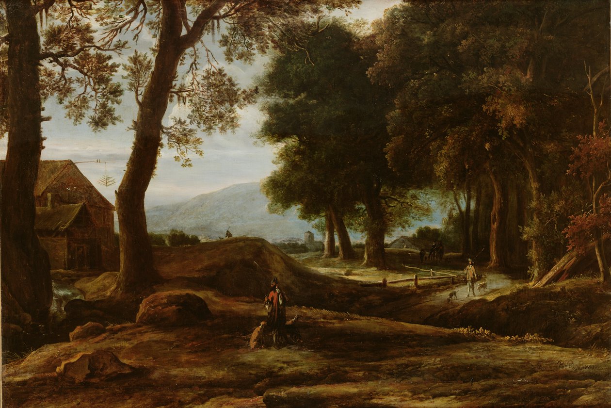 Landskap av Roelandt Roghman