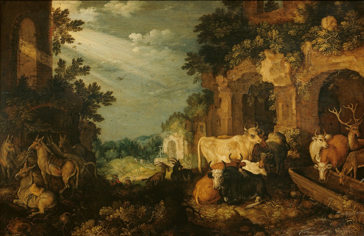 Landskap med ruiner av Roelandt Jacobsz. Savery