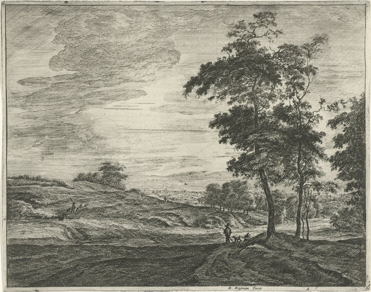 På kanten av Haagse Bos Faces in the Haagse Bos (serietittel) av Roelant Roghman